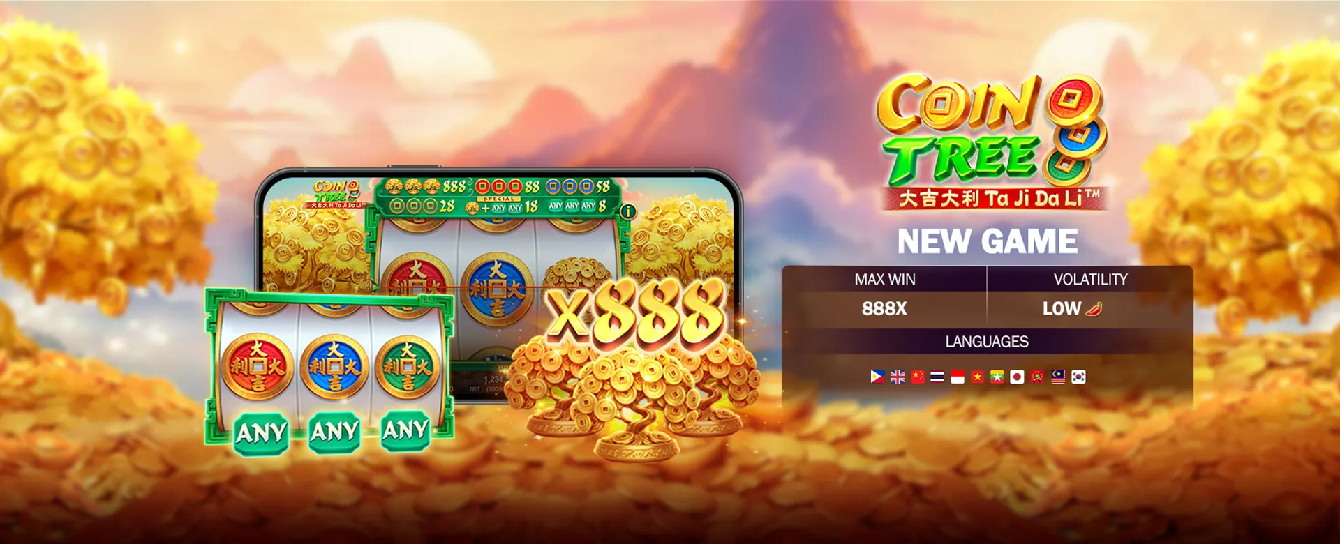 A vibrant display of 555taya's exclusive original casino games